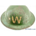 WW2 Irish Air Raid Warden Mk. 2 Brodie Helmet with ARP Size Tag