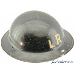 WW2 British Air Raid Light Rescue Mk. 2 Brodie Helmet