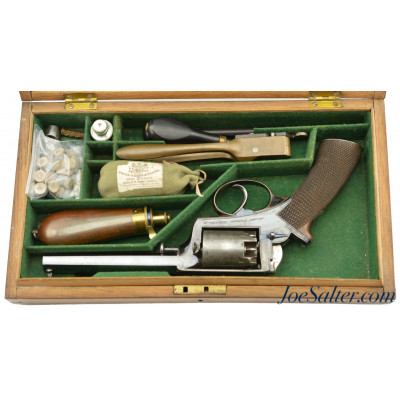 Beautiful Cased Deane, Adams & Deane Percussion Revolver