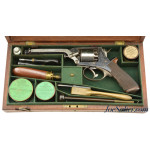 Exquisite Cased Tranter Revolver by William Lowe of Chester