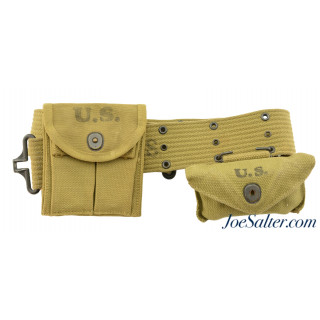 Excellent WWII Web Gear Group Belt First Aid kit and Mag Pouch