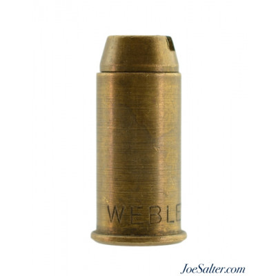 Scarce WWII Era Webley .380 Caliber Revolver Snap Caps All Brass 