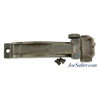 Krag 1902 Rear Sight Assembly