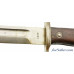 1899 Dated Krag Bayonet & Steel Scabbard  W/ Late M1899 Belt Attchment