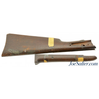Original Sharps Carbine Stock Set