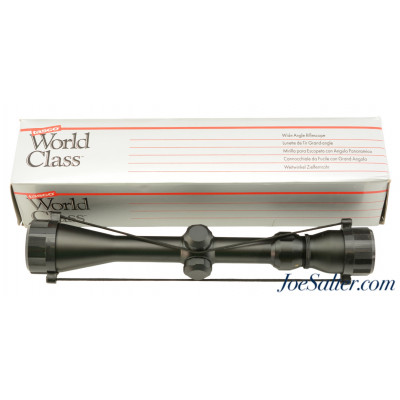 Vintage Tasco World Class Riflescope Black 3-9x40 NOS