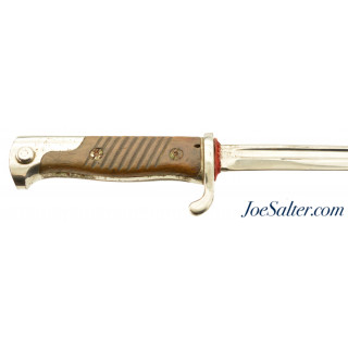 Imperial German 1898 Second Version Bayonet