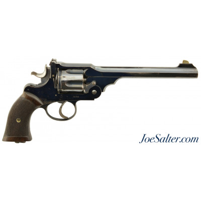 Excellent Webley WG Target Model 1897 Revolver in 450 Cal