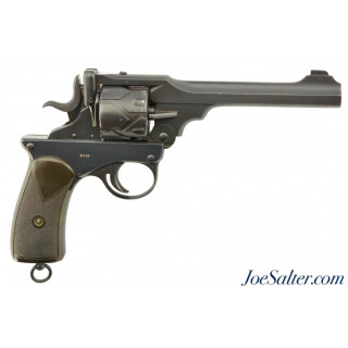  Model 1902 Webley-Fosbery Automatic Revolver Belonging to WW1 Brig. Gen. E. Gunner, RA