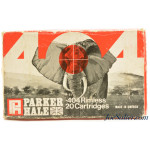 Parker Hale Elephant Box 404 Rimless Nitro Express Ammo Partial Collector Box
