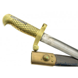 Original Rare M1873/76 Winchester Sword Bayonet & Scabbard