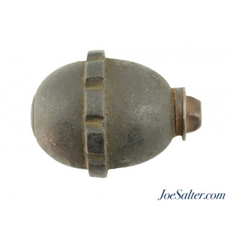 WWI German Model 1917 Eierhandgranate Egg Grenade Inert 