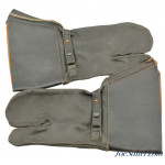 WWII Swedish Leather Sniper Gloves