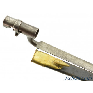 British M1853 Socket Bayonet and Scabbard