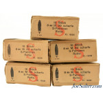 WWII German 50 Rounds Stück 8mm M.30 Scharfe S-Patronen 1938
