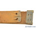 Original Civil War Enlisted Man's Buff Leather Waist Belt