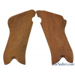 Luger P.O8 Walnut Checkered Grips Post War