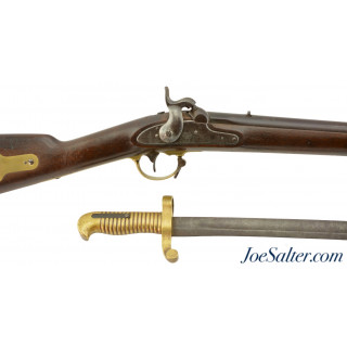 US Model 1841 Rifle by Robbins, Kendall & Lawrence with Saber Bayonet Alteration