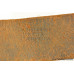 Original Civil War Enlisted Man's Buff Leather Waist Belt