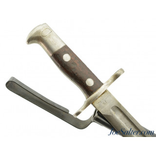 1897 Dated Krag Bayonet & Early Type Steel Scabbard