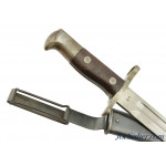 Excellent New York Marked Krag Bayonet 1899 Correct M1899 Steel Scabbard 