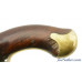 London Brass Barreled Flintlock Traveling Pistol by Durs Egg