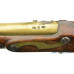 London Brass Barreled Flintlock Traveling Pistol by Durs Egg