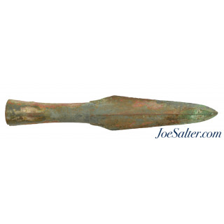 Chinese Zhou/Chou Dynasty Bronze Spearpoint