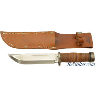 Excellent WWII Cattaraugus 225Q Quartermaster Knife and Sheath