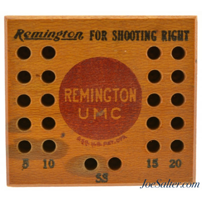 Vintage Remington/UMC 22LR Cartridge Box Match Ammo Holder