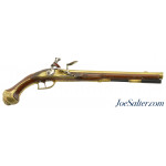 Early 18th Century Brass Barreled Pistol by Demraht of Essen