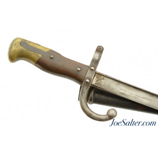 French Model 1874 Gras Bayonet by St. Etienne Mfg. 1878