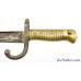 French Model 1866 Chassepot Bayonet w/ Scabbard Built 1871 Chatellerault 