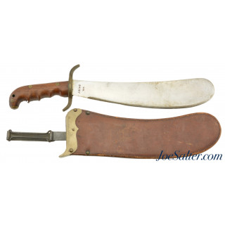 Excellent US Model 1904 Bolo / Hospital Corps Knife + RIA Scabbard