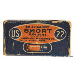 Sealed! US Cartridge Co. 22 Short Ammo Lowell, Mass 