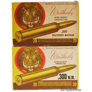 Weatherby .300 Weatherby Magnum Ultra-Velocity Soft Point 19/20