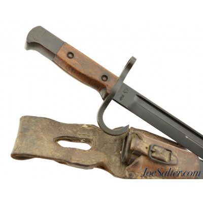Excellent Japanese M1897 Type 30/38/99 Arisaka Rifle Bayonet Denki